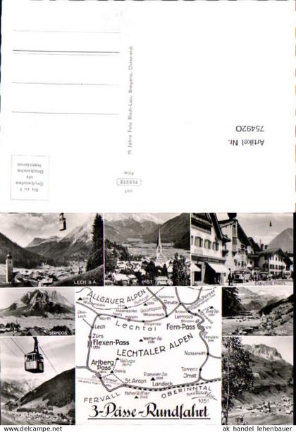 754920 Lech Imst Reutte Lermoos Bez. Bludenz Bez. Imst Bez. Reutte Bez. Landeck
