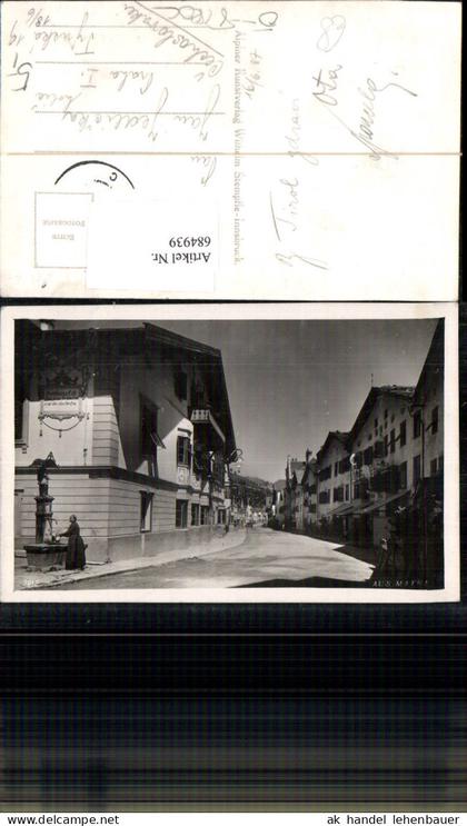 684939 Matrei am Brenner Straßenpartie Gasthaus