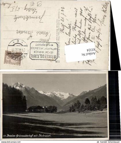 85324,Pension Grünwalderhof b. Brixlegg Stubai