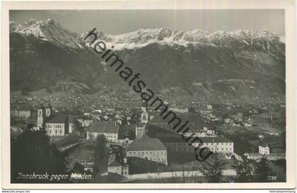Innsbruck gegen Norden - Foto-AK - Verlag Cizzall Innsbruck