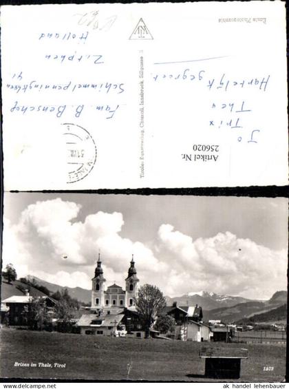 256020,Brixen im Thale Teilansicht Kirche