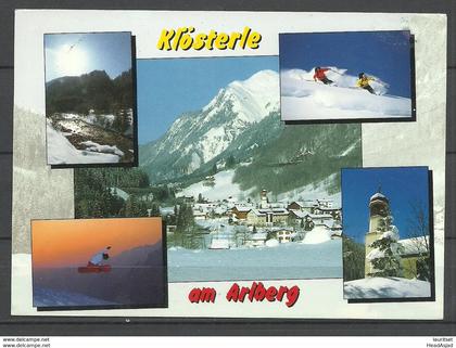 AUSTRIA Österreich KLÖSTERLE am Arlberg gesendet 2000 aus Deutschland mit Briefmarke
