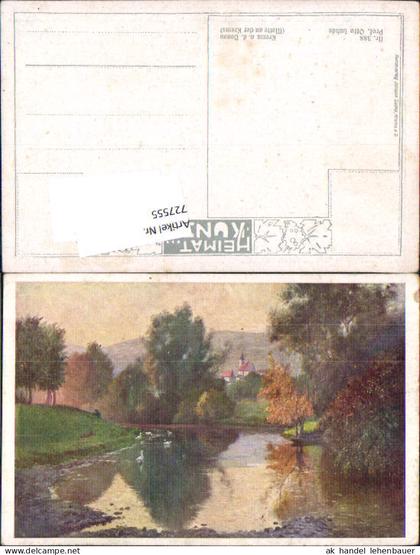 727555 Künstler AK Otto Luhde Krems an der Donau Motiv an der Krems