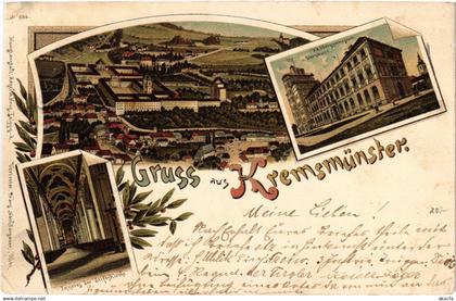CPA AK Gruss aus Kremsmunster Vorlaufer AUSTRIA OSTERREICH (1274698)