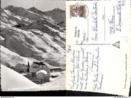 636782,Foto Ak St. Christoph am Arlberg St. Anton am Arlberg Winteransicht