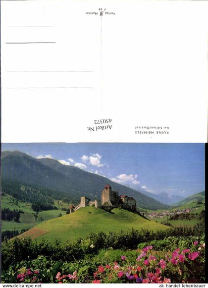 450372,Ruine Heimfels b. Sillian Bergkulisse