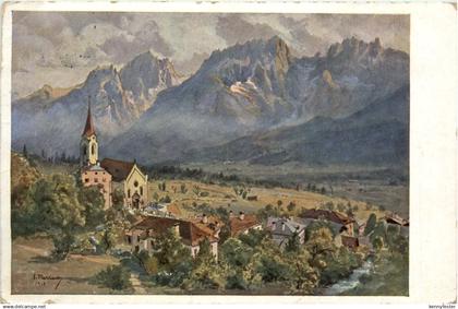 Dölsach mit den Lienzer Dolomiten