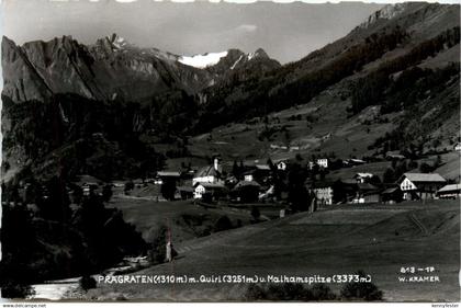 Osttirol, Prägraten mit Quirl und Malhamspitze