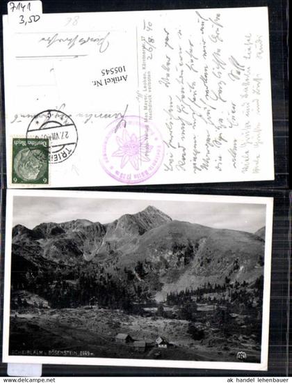 105545,Scheiblalm Bösenstein b. Trieben 1940