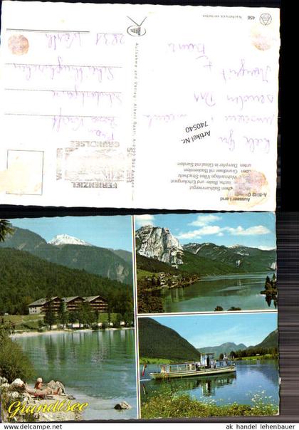 740540 Grundlsee Aussee Bez. Liezen