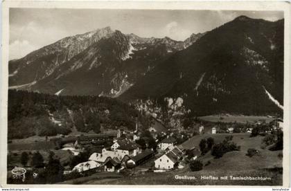 Hieflau mit Tamischbachturm