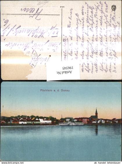 196545,Pöchlarn a. d. Donau Teilansicht