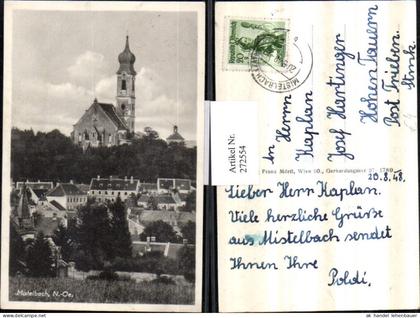 272554,Mistelbach Teilansicht Kirche