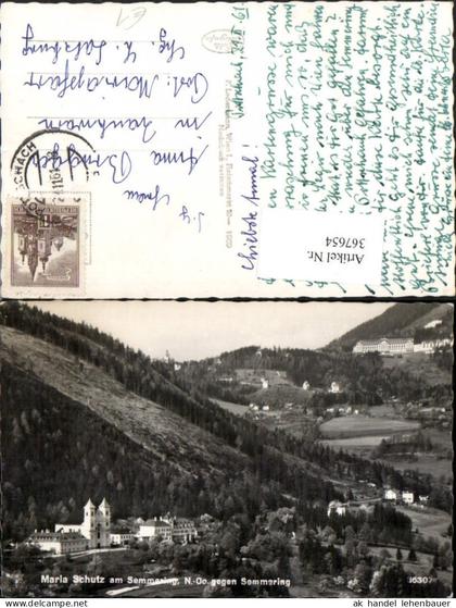 367654,Maria Schutz am Semmering Totale geg. Semmering