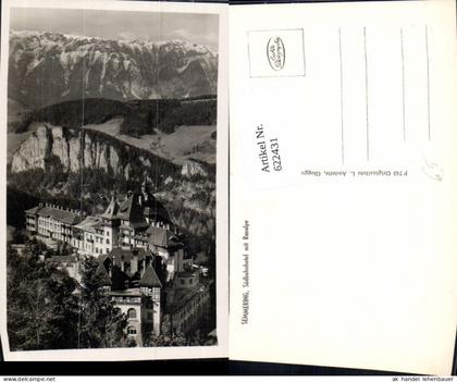 622431,Foto Ak Semmering Südbahnhotel m. Raxalpe Semmering-Kurort