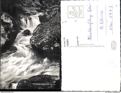 732805 Foto AK Stillensteinklamm Grein Wasserfall
