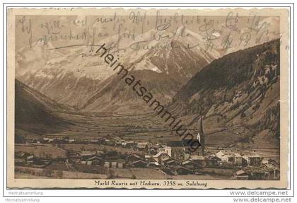 Markt Rauris mit Hocharn