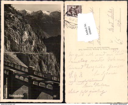 690461 Gaichtpassbrücke Brücke Tannheim