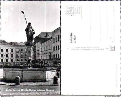 732815 Foto AK Ried im Innkreis Dietmar-Anhanger-Brunnen
