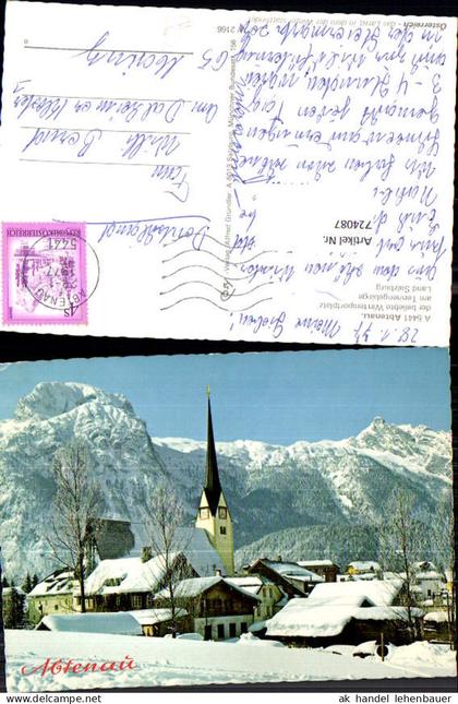 724087 Abtenau Wintersportplatz Abtenau Bez. Hallein