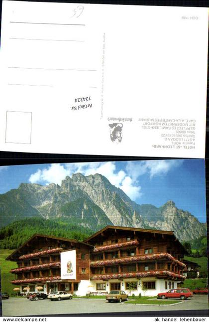 724224 Leogang Hotel St. Leonhard Gemeinde Leogang Bez. Zell am See
