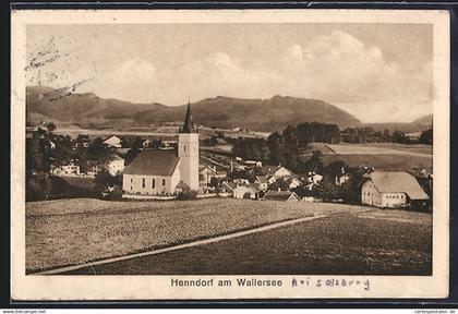 AK Henndorf am Wallersee, Totalansicht