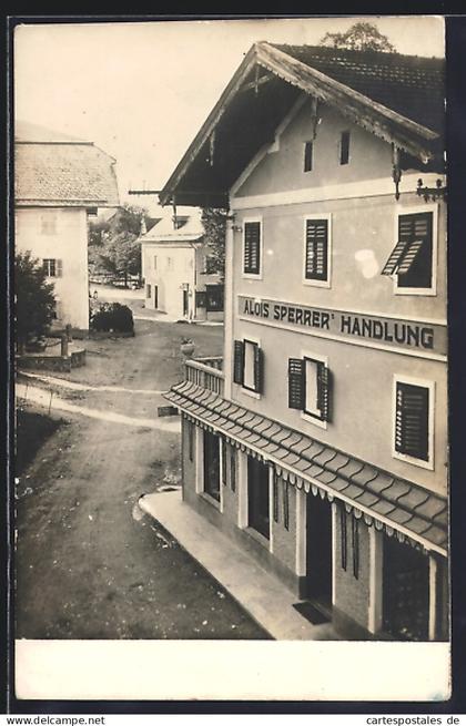 AK Thalgau, Alois Sperrers Handlung am Hauptplatz