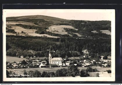 AK Thalgau bei Salzburg, Ortsansicht aus der Vogelschau
