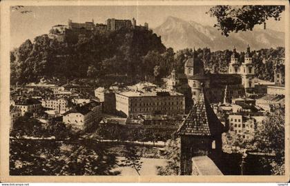 CPA Salzbourg (Austria) vue price du mont des Freres Cupueins