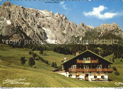 Dienten Hochkoenig Alpengasthof Mitteregg