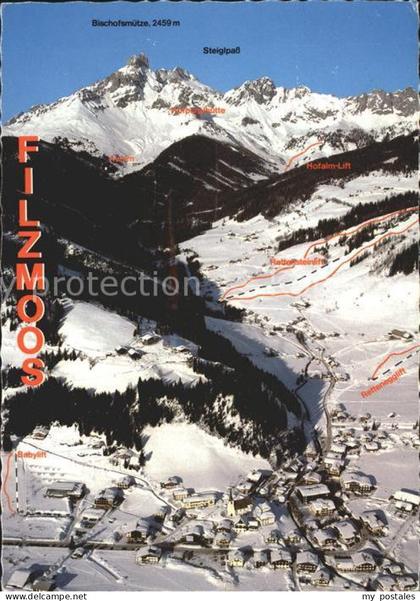 Filzmoos Fliegeraufnahme