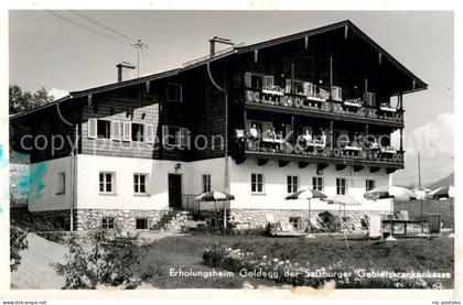 Goldegg Erholungsheim der Salzburger Gebietskrankenkasse