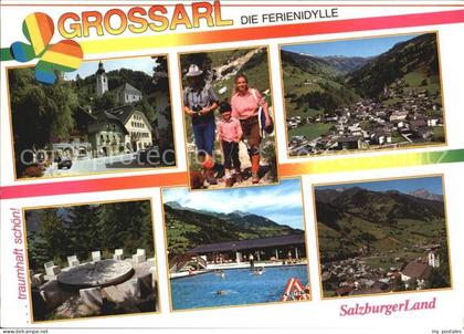 Grossarl Stadtplatz Freibad Grillplatz