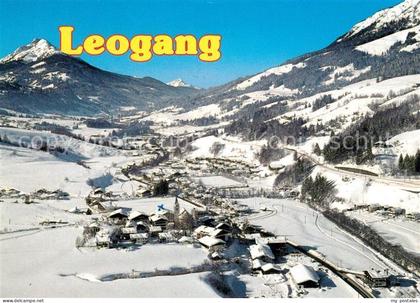 Leogang Fliegeraufnahme
