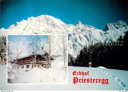 Leogang Jausenstation Erbhof Priesteregg