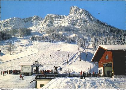 Lofer Bergstation Sonneggbahn Lift Wintersportplatz Chiemgauer Alpen