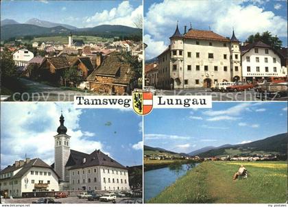 Lungau Tamsweg Preber Rathaus Dekanatskirchen Murpromenade