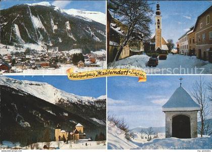 Mauterndorf Marktplatz Schloss Mauterndorf Evangelikreuz