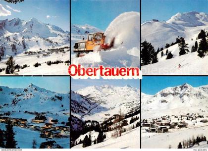 Obertauern AT Teilansichten Pistenraupe