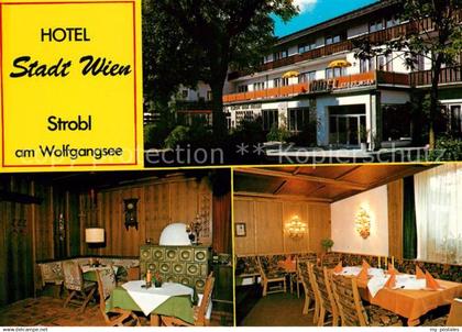 Strobl Wolfgangsee Hotel Stadt Wien Gastraeume