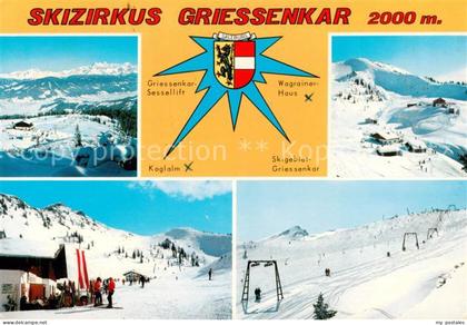 Zauchensee Altenmarkt im Pongau AT Skizirkus Griessenkar Wagrainer Haus Koglalm