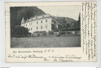 AUTRICHE - SALZBURG - Der Blumenstein (1912)