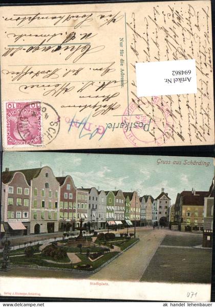 694862 Schärding am Inn Stadtplatz