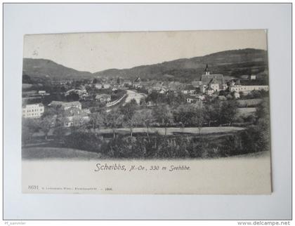 AK 1906 Österreich. Scheibbs, N.-Oe. 330m Seehöhe. Verlag P. Ledermann