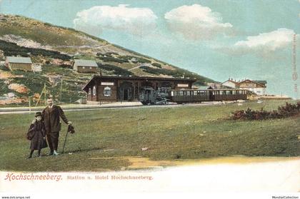 AUTRICHE #FG60459 HOCHSCHNEEBERG STATION GARE TRAIN HOTEL