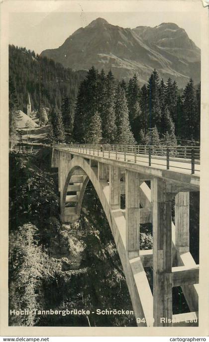 Austria Schrocken Hoch Tannbergbrucke