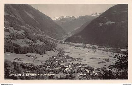 Österreich - SCHRUNS - Gegen Silvretta Montafon - FOTOKARTE
