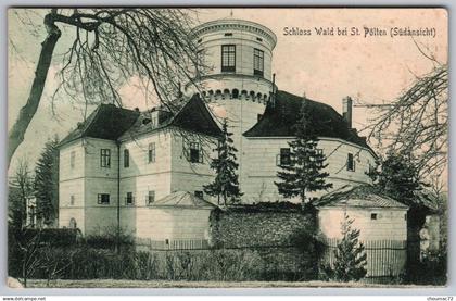 Autriche Basse-Autriche 002, Schloss Wald bei St. Polten (Südansicht)