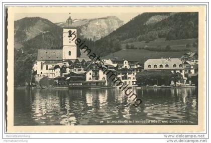 St. Wolfgang - Schafberg - Foto-AK