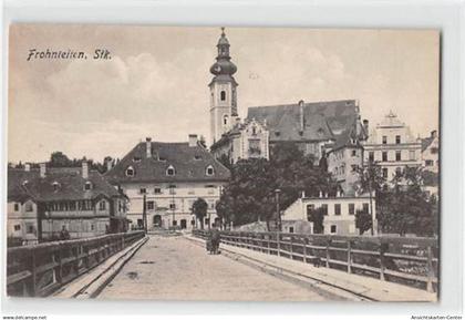 39121952 - Frohnleiten in der Steiermark. Blick auf die Kirche ungelaufen  Gute Erhaltung.